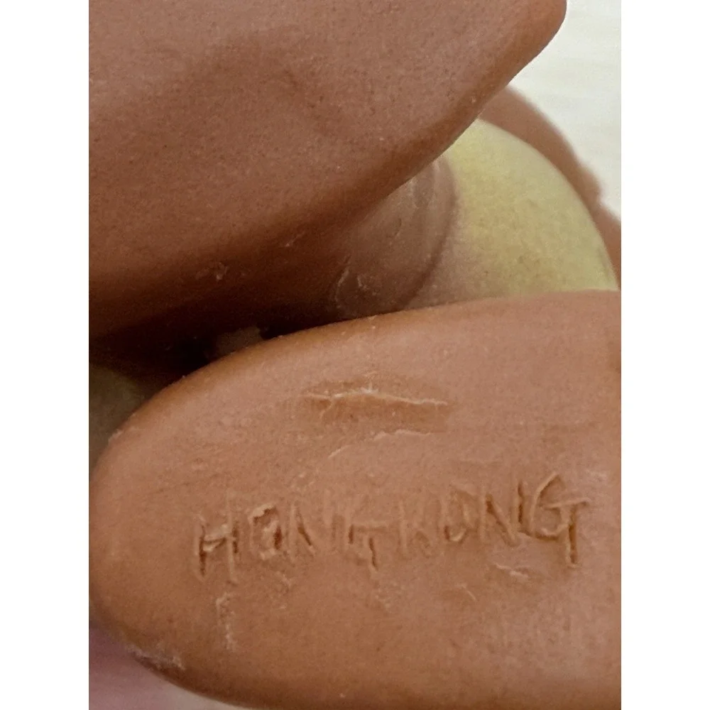 Vintage Moody Cuties Figurine Blonde Hair Tongue Out Funny‎ Troll Hong Kong #AA